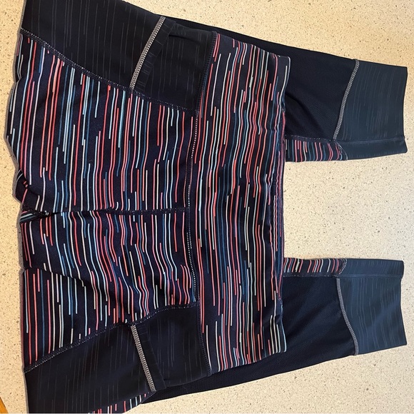 Athleta Navy Blue Yoga Cropped Tight - Picture 8 of 9